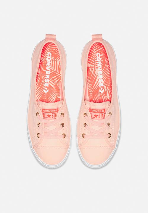Converse - Chuck Taylor All Star Ballet Lace - washed coral / turf orange 