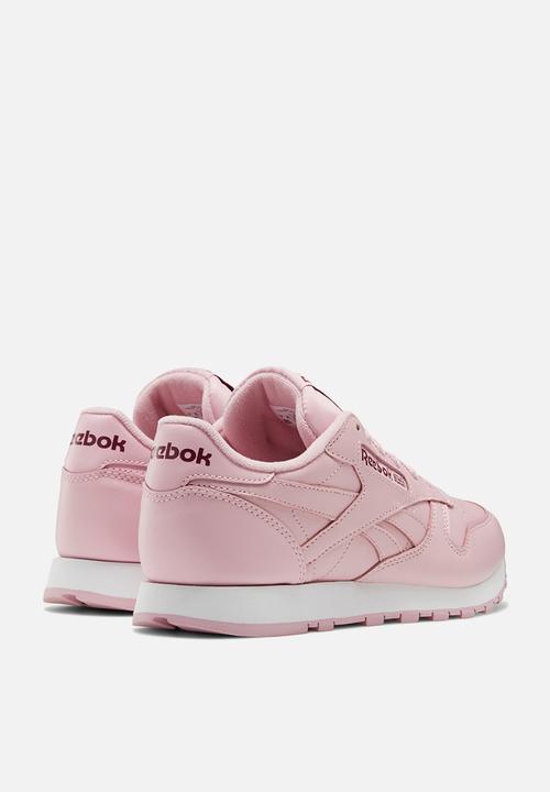 Reebok Classic - Cl lthr - classic pink/white/merlot