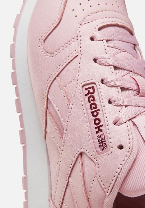 Reebok Classic - Cl lthr - classic pink/white/merlot