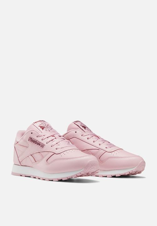 Reebok Classic - Cl lthr - classic pink/white/merlot