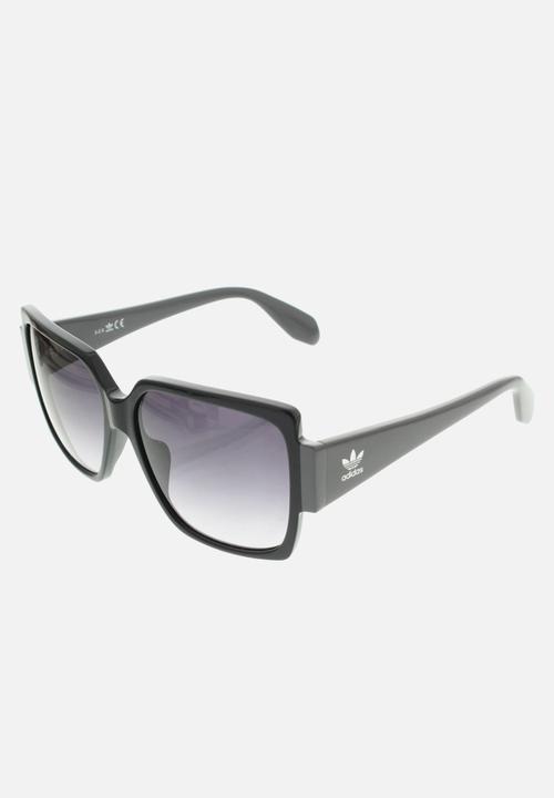 adidas Originals Sun - Adidas  or0005 01b sunglasses - shiny black/gradient smoke