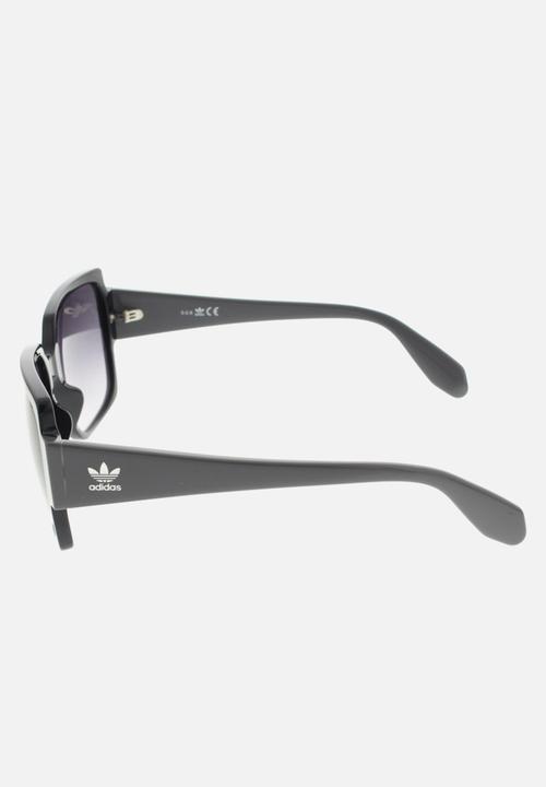 adidas Originals Sun - Adidas  or0005 01b sunglasses - shiny black/gradient smoke
