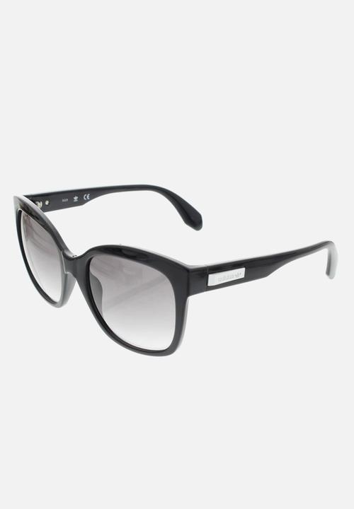 adidas Originals Sun - Adidas  or0012 01b sunglasses - shiny black/gradient smoke