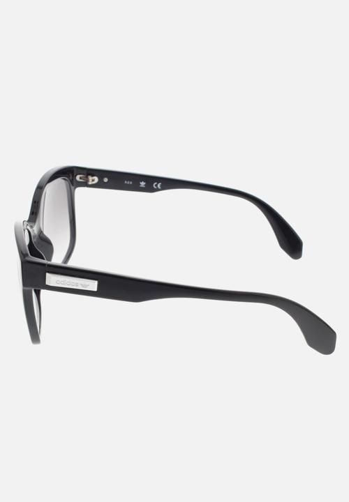 adidas Originals Sun - Adidas  or0012 01b sunglasses - shiny black/gradient smoke