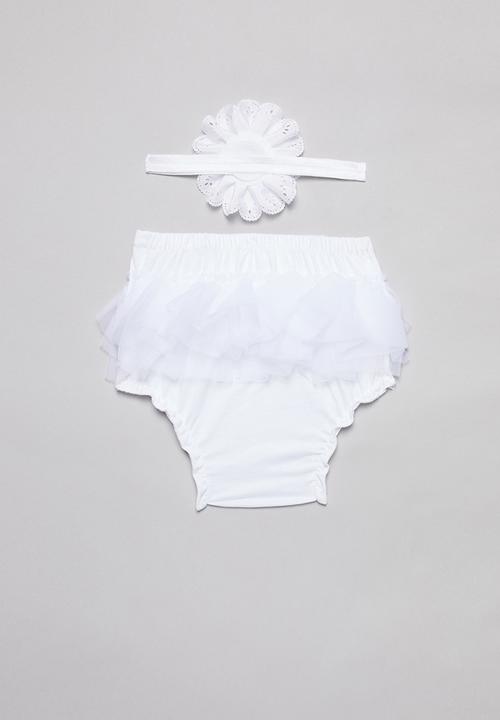 Pop Candy - Tutu & headband set - white
