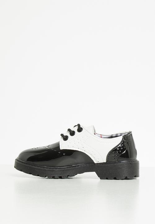 Pop Candy - Brogues - black & white
