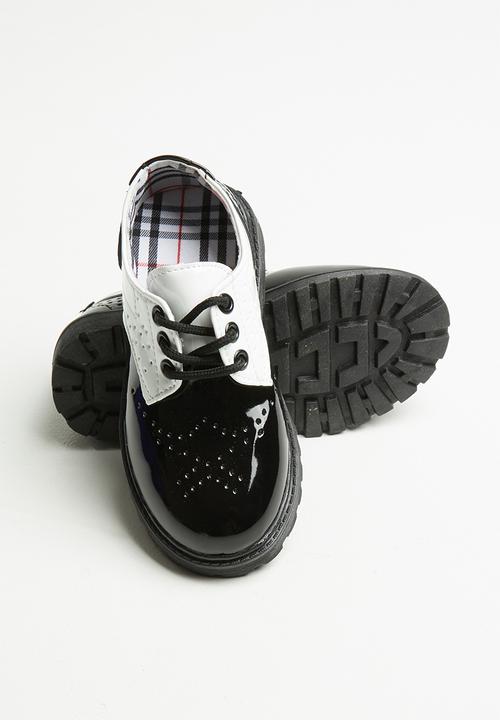Pop Candy - Brogues - black & white