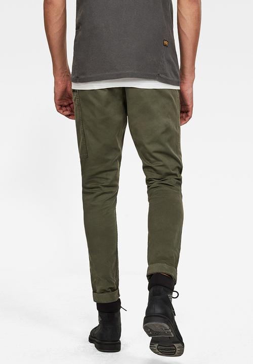 G-STAR - Powel slim fit trainer - green 