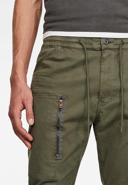 G-STAR - Powel slim fit trainer - green 