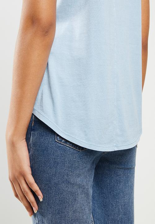 Cotton On - The one crew tee - blue