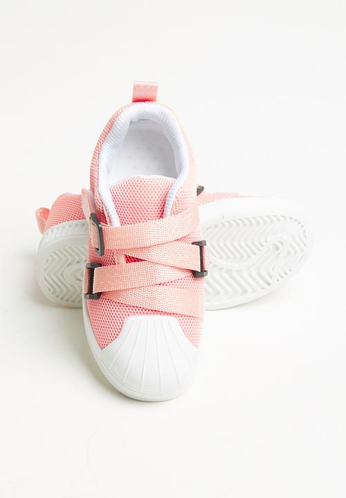 Pop Candy - Girls strap sneaker - pink