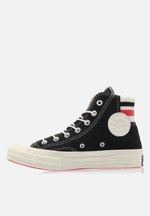 Converse - Chuck 70 retro stripe hi - black 