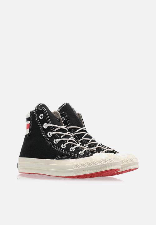 Converse - Chuck 70 retro stripe hi - black 