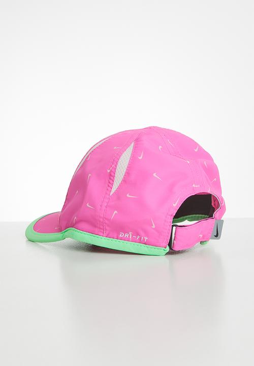 Nike - Graphic aop featherlight cap - pink 