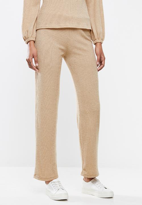 edit - Cosy knit jogger - stone