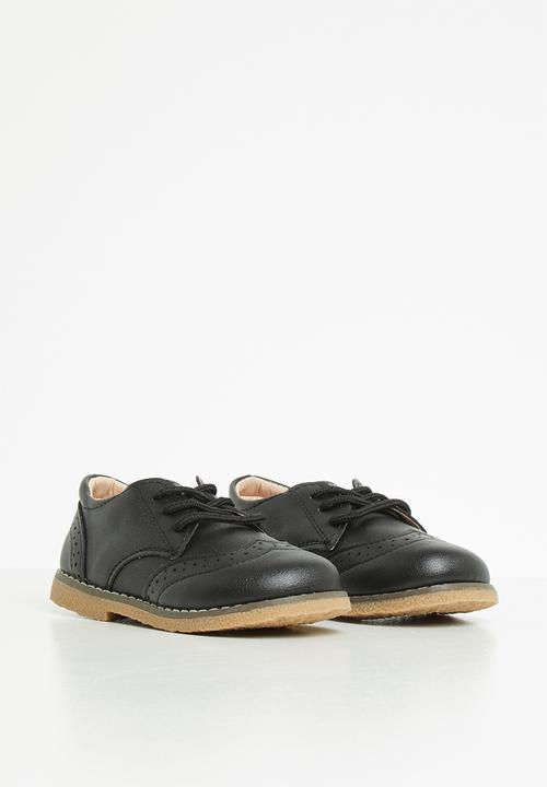 Pop Candy - Boys brogues - black