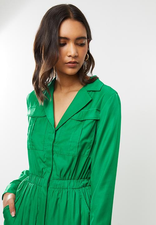 Glamorous - Relaxed jumpsuit - green