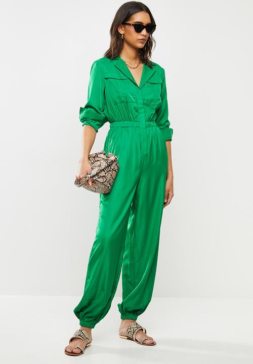 Glamorous - Relaxed jumpsuit - green