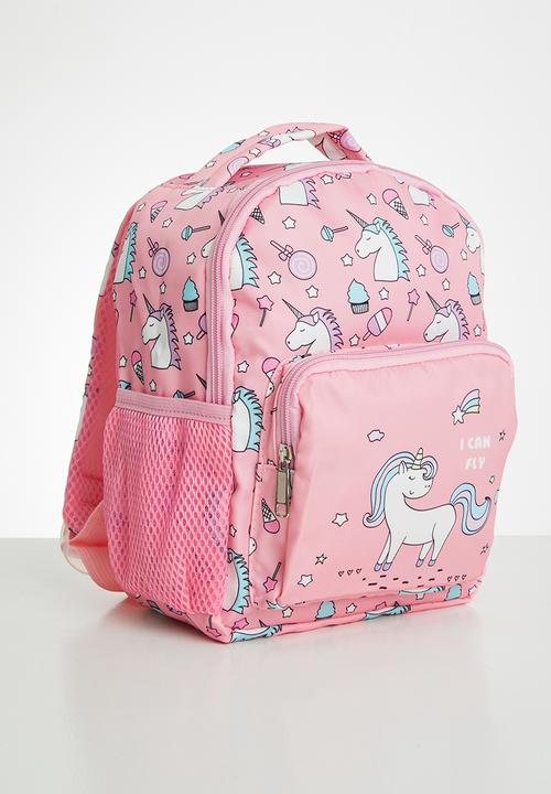Pop Candy - Unicorn printed backpack - pink 