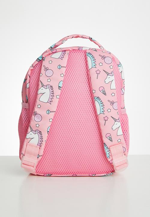 Pop Candy - Unicorn printed backpack - pink 