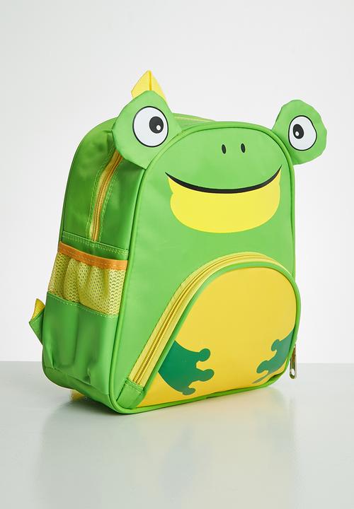Pop Candy - Frog backpack - green & yellow