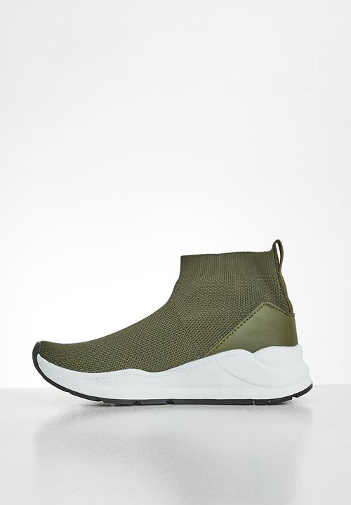 Cotton On - Knit trainer - beatle green