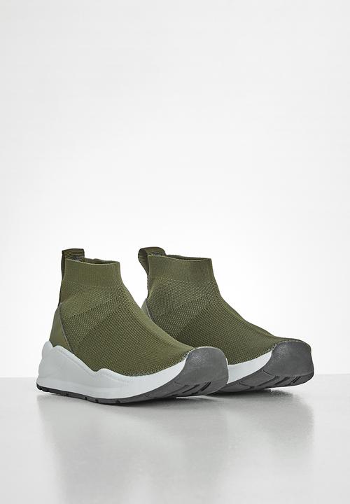 Cotton On - Knit trainer - beatle green