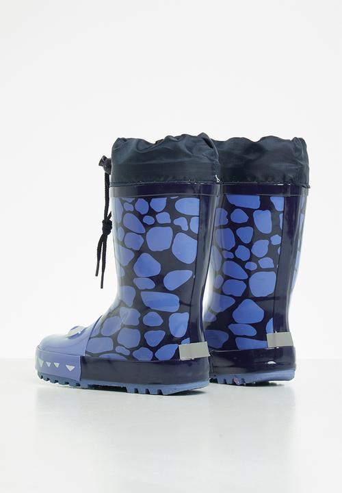 Pop Candy - Boys character rain boots - blue
