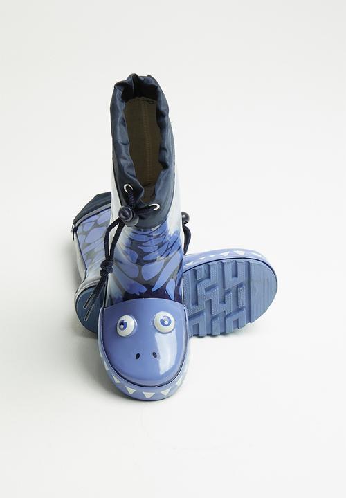 Pop Candy - Boys character rain boots - blue