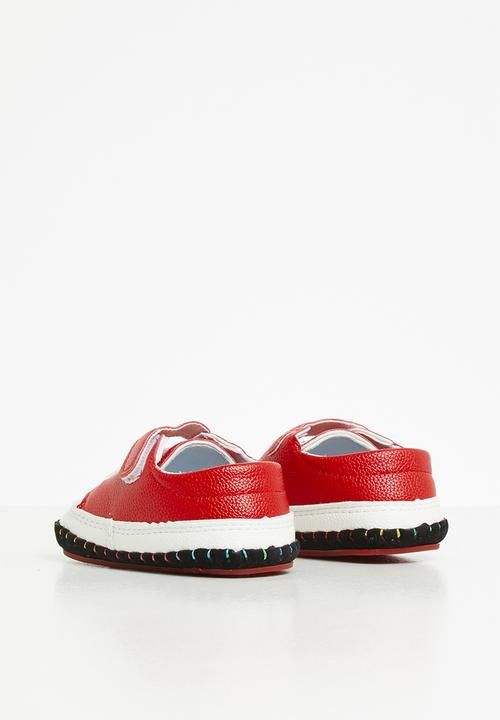 Pop Candy - Boys soft sole sneaker - red