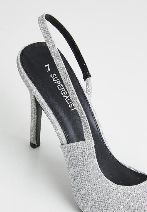 Superbalist - Corrine slingback heel - silver