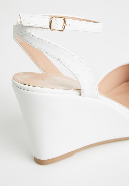 Superbalist - Ella wedge heel - white