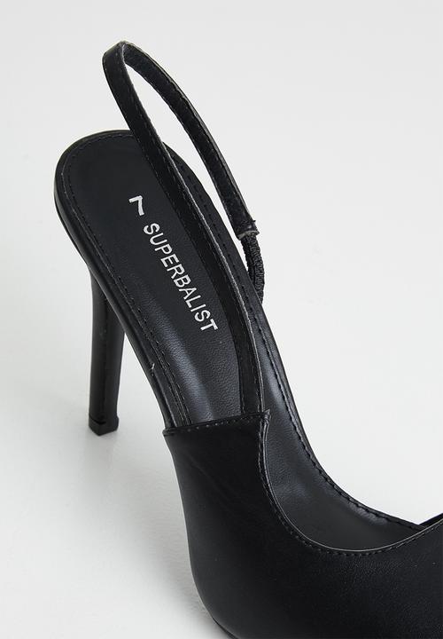 Superbalist - Corrine slingback heel - black