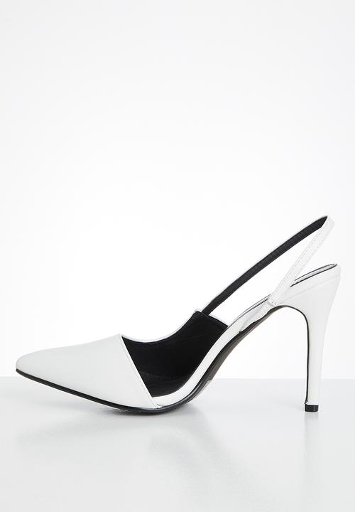 Superbalist - Corrine slingback heel - white