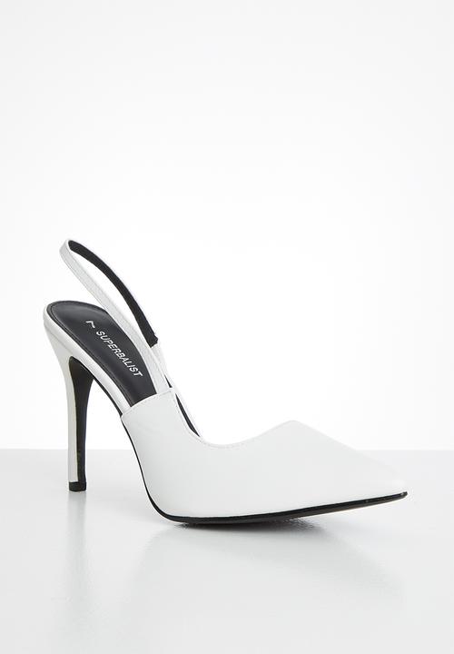 Superbalist - Corrine slingback heel - white