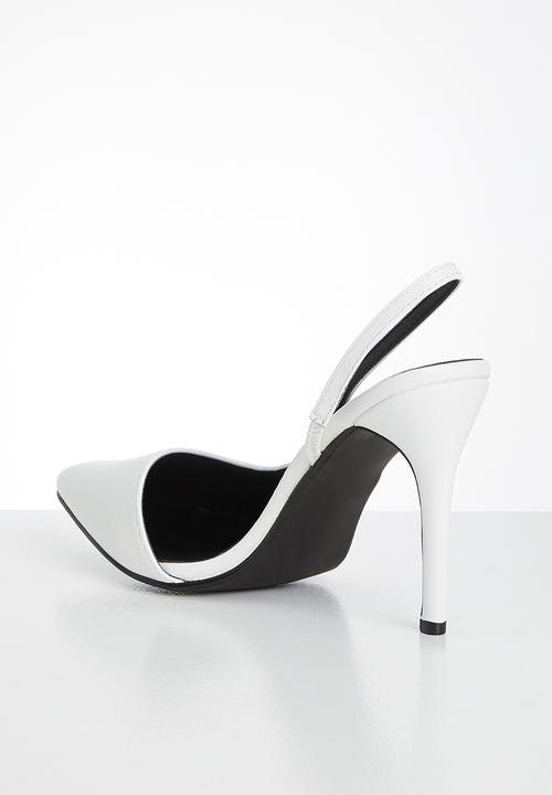 Superbalist - Corrine slingback heel - white