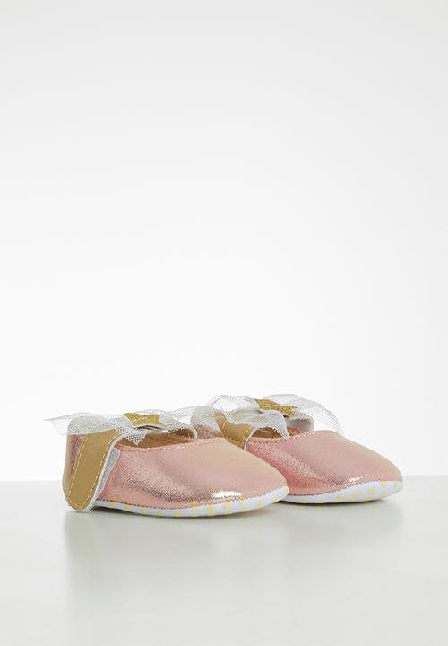 Pop Candy - Metallic bow pump - pink