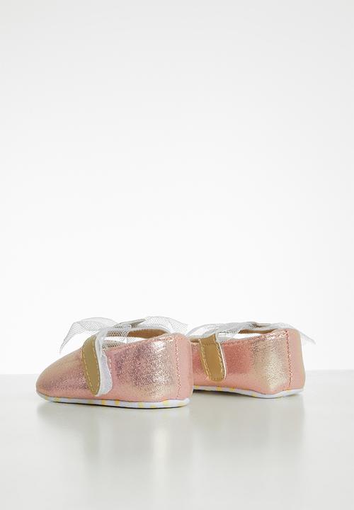 Pop Candy - Metallic bow pump - pink