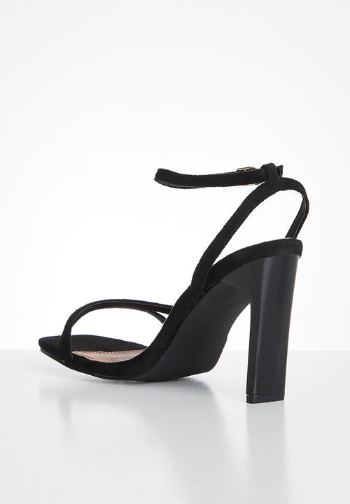 Superbalist - Joanna barely-there heel - black