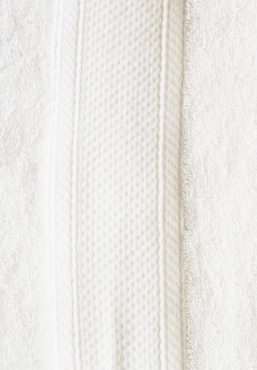 Linen House - Egyptian cotton towel - white