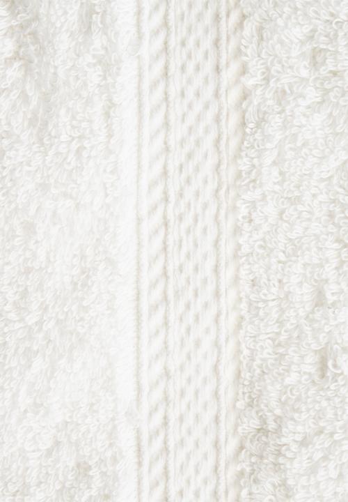 Linen House - Egyptian cotton towel - white