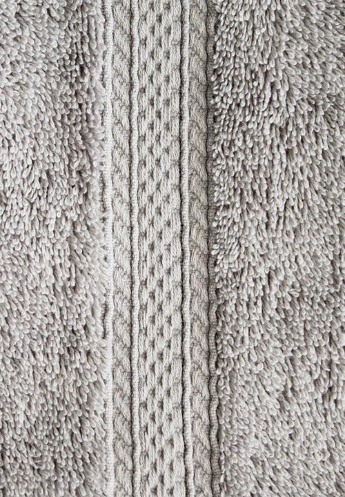 Linen House - Egyptian cotton towel - silver