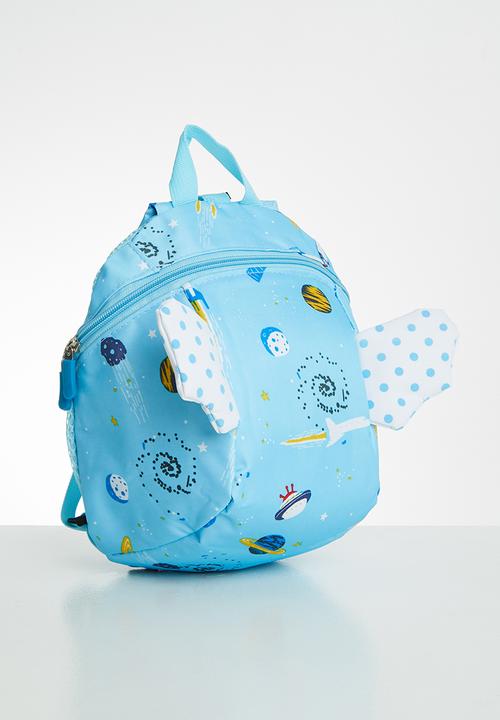 Pop Candy - Boys printed backpack - light blue