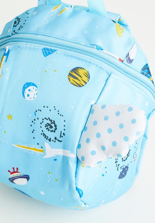Pop Candy - Boys printed backpack - light blue