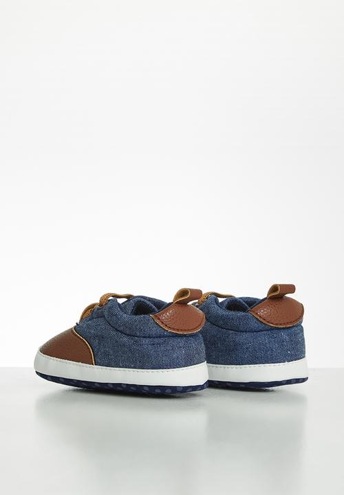 Pop Candy - Soft bottom sneaker - brown & blue