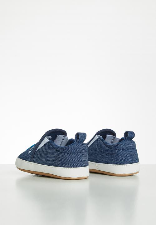 Pop Candy - Cartoon slip on - dark blue