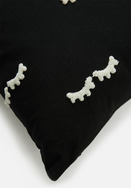 Sixth Floor - Flutter cushion cover - black & white