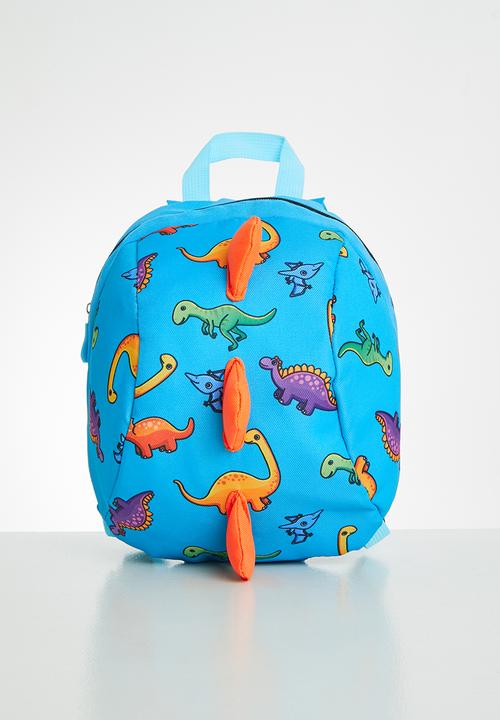Pop Candy - Boys dino tail backpack - blue