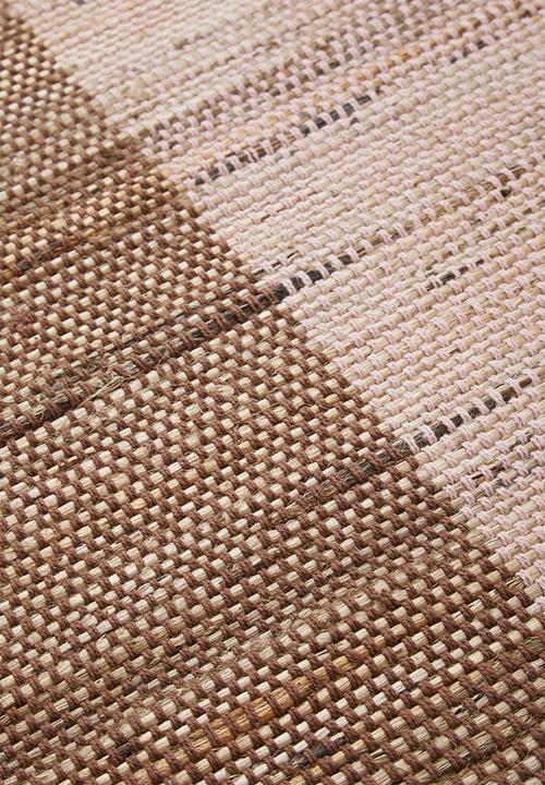 Sixth Floor - Dual tone woven runner - pink & natural