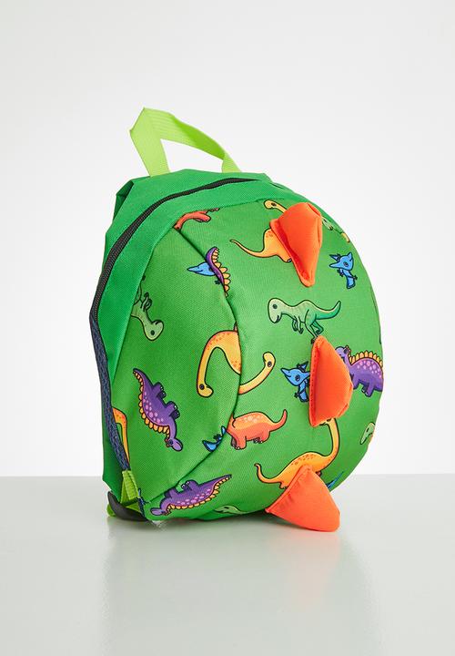 Pop Candy - Boys dino tail backpack - green